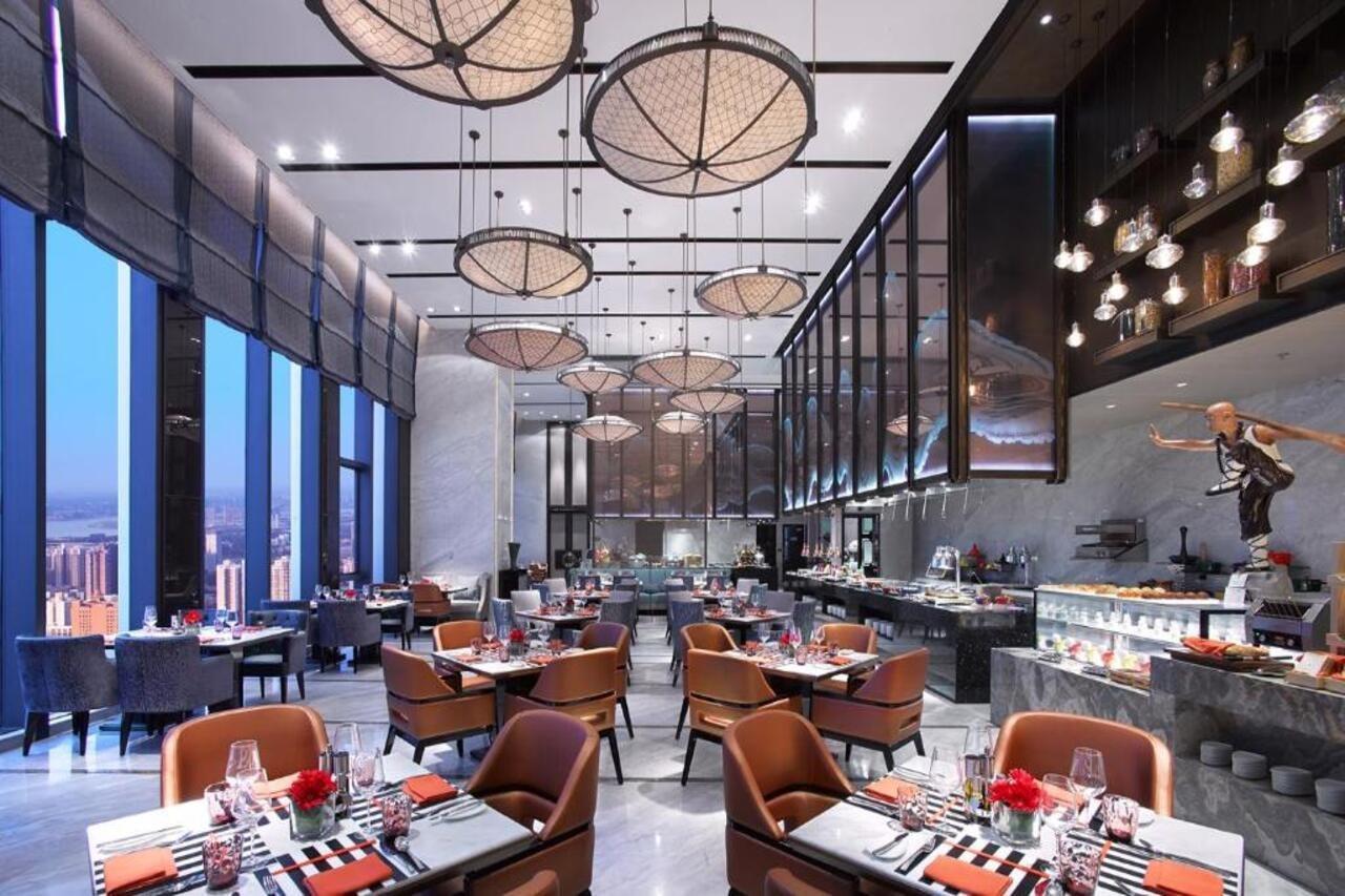 Wanda Vista Zhengzhou Hotell Exteriör bild