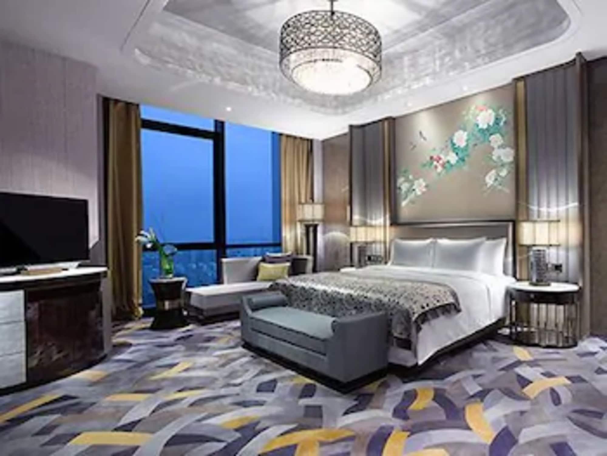 Wanda Vista Zhengzhou Hotell Exteriör bild