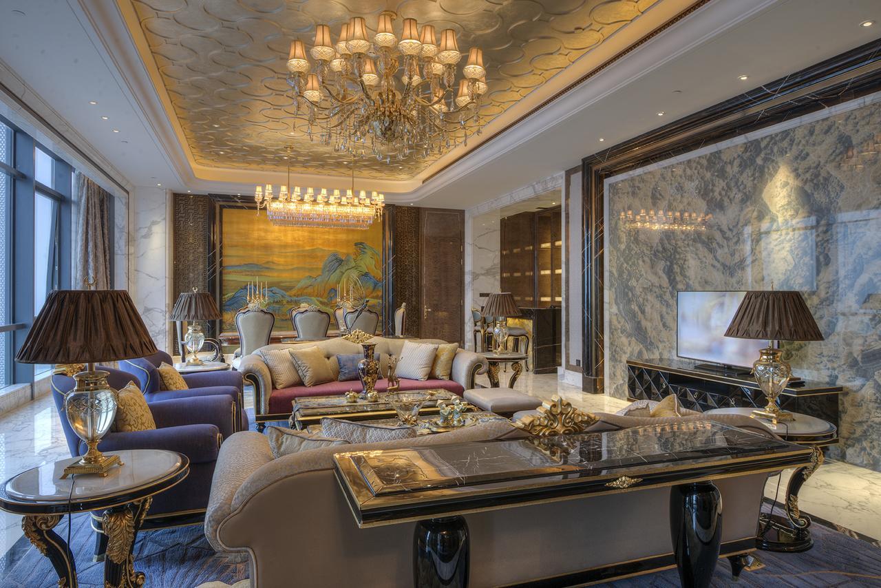 Wanda Vista Zhengzhou Hotell Exteriör bild