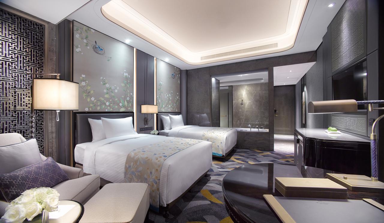Wanda Vista Zhengzhou Hotell Exteriör bild